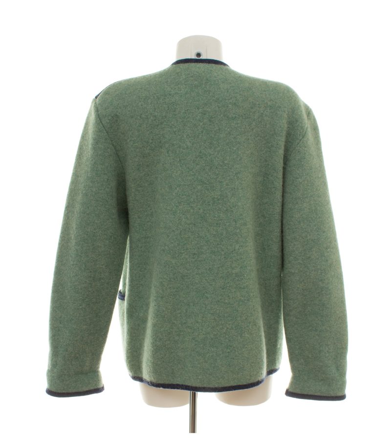 Kitz-Pichler Damen Jacke Gr. 42 Grün Janker Wolle Bestickt – Foto 3