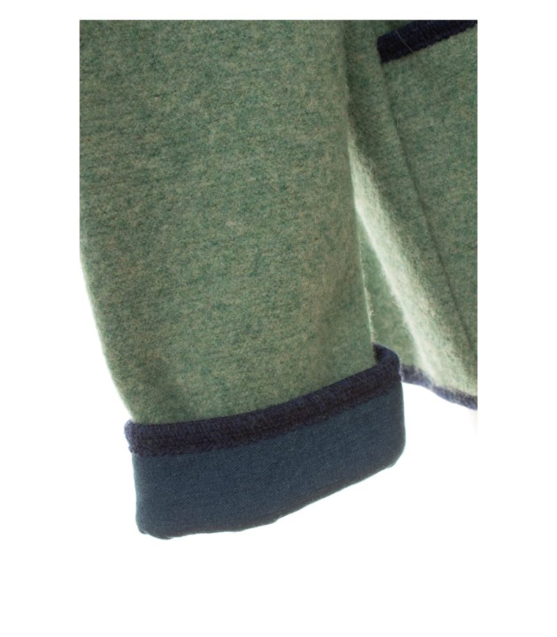 Kitz-Pichler Damen Jacke Gr. 42 Grün Janker Wolle Bestickt – Foto 6