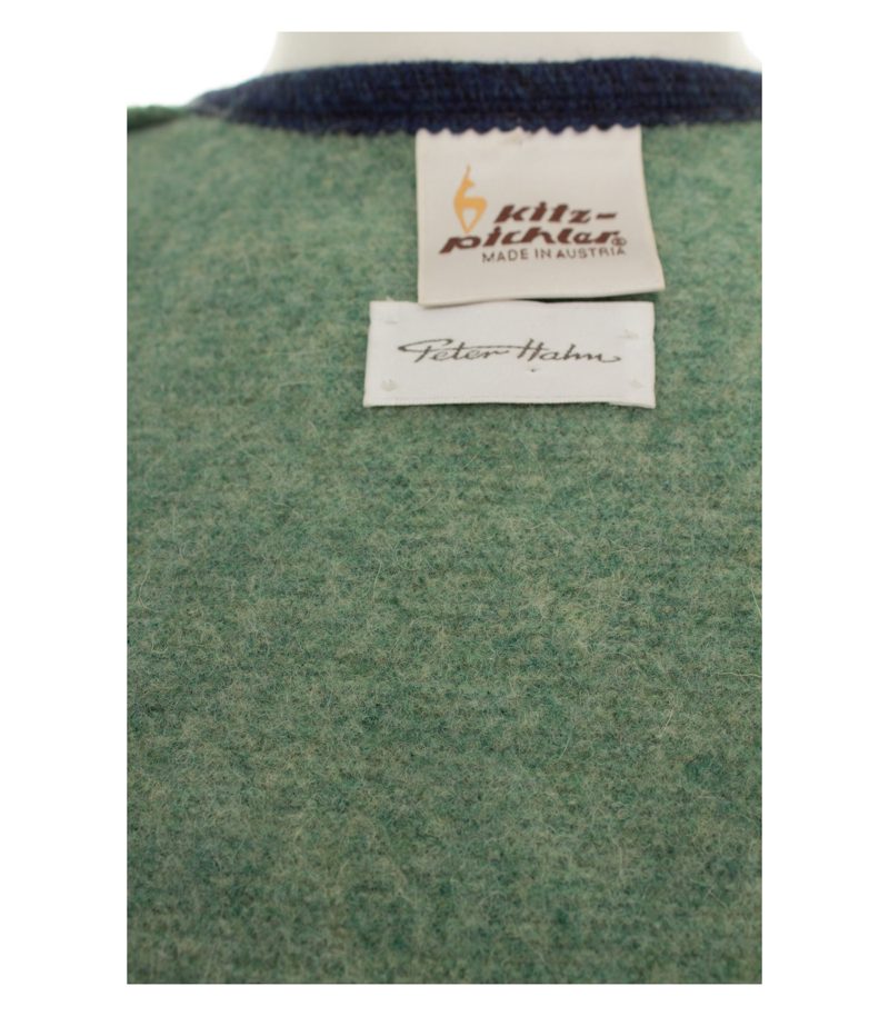 Kitz-Pichler Damen Jacke Gr. 42 Grün Janker Wolle Bestickt – Foto 10
