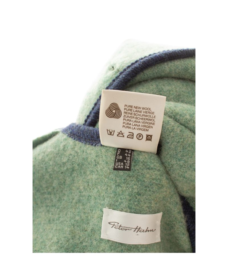 Kitz-Pichler Damen Jacke Gr. 42 Grün Janker Wolle Bestickt – Foto 12