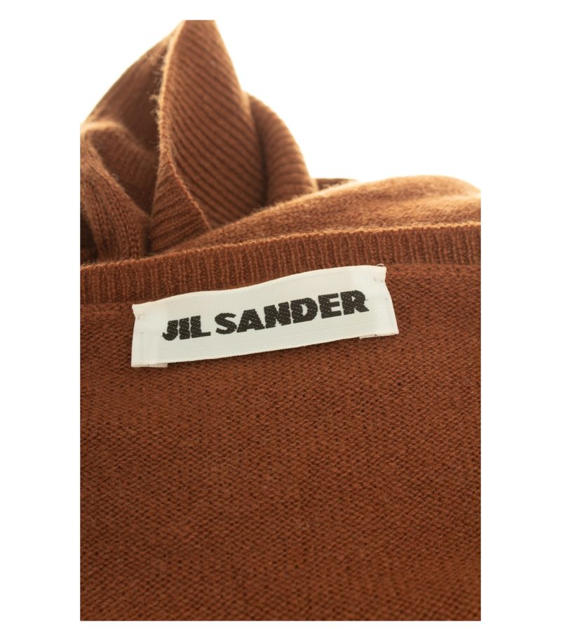 Jil Sander Damen Pullover Gr. 36 Braun Kaschmir – Foto 5