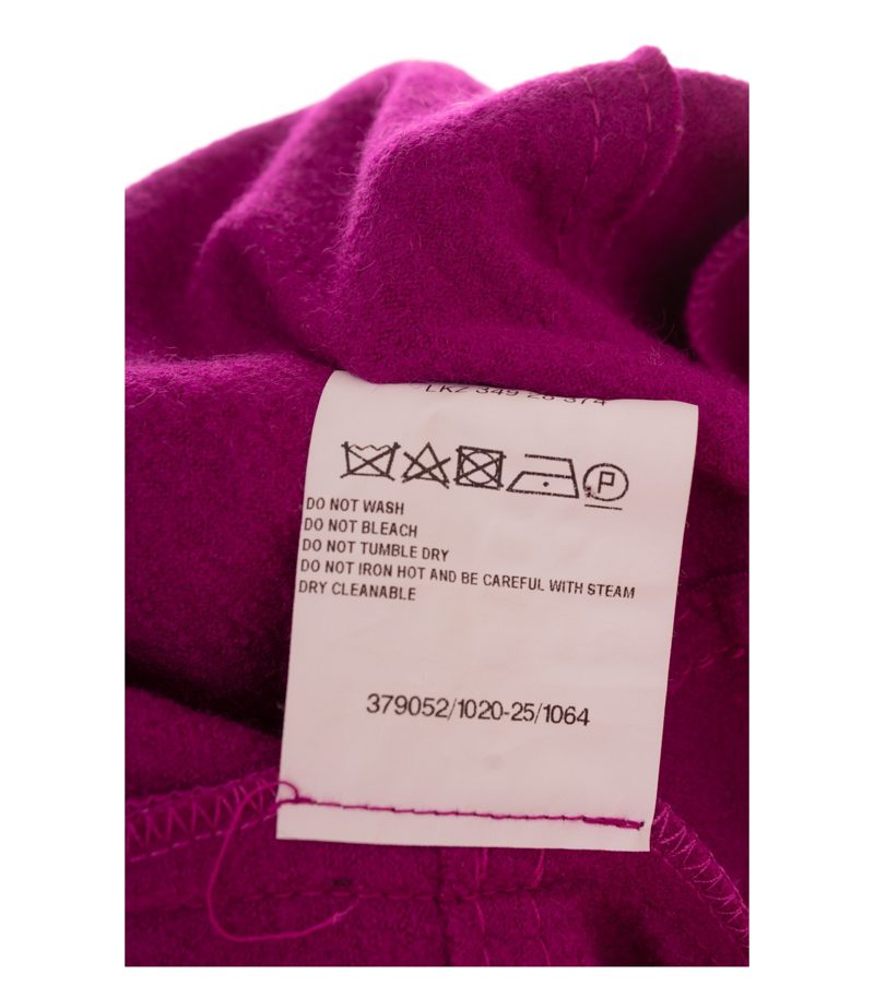Peter Hahn Damen Blazer Gr. 42 Violett Wolle – Foto 9