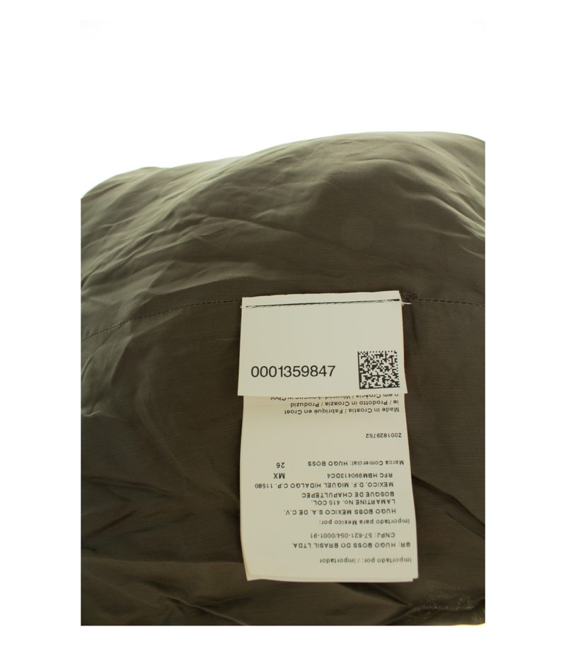 BOSS Damen Kleid Gr. 36 Dinola Moosgrau Seide – Foto 8
