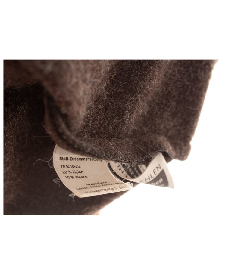 Spieth & Wensky Damen Jacke Gr. 38 Braun Wollmix Lederbesätze – Foto 11