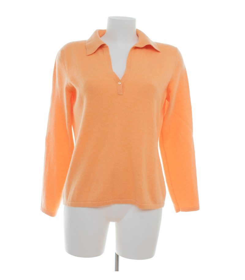Donna Lane Damen Pullover Gr. 36 (IT42) Orange Kaschmir – Foto 1