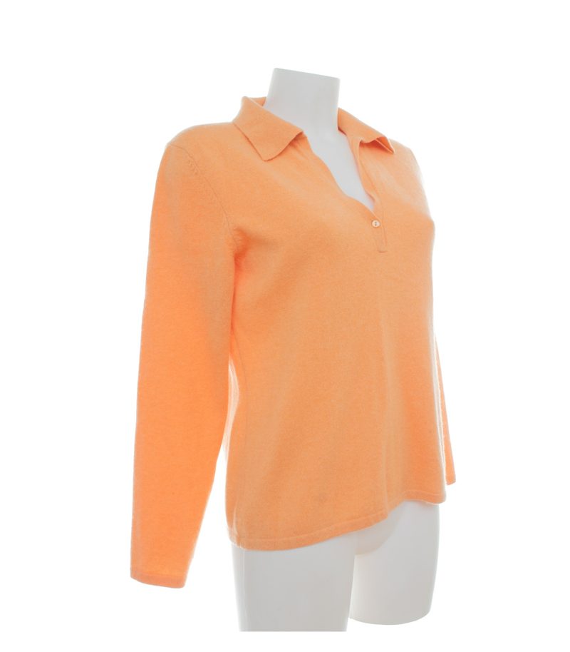Donna Lane Damen Pullover Gr. 36 (IT42) Orange Kaschmir – Foto 4