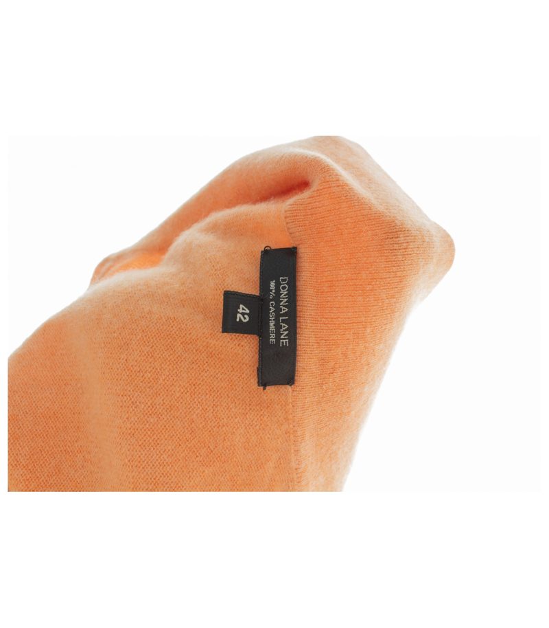 Donna Lane Damen Pullover Gr. 36 (IT42) Orange Kaschmir – Foto 6