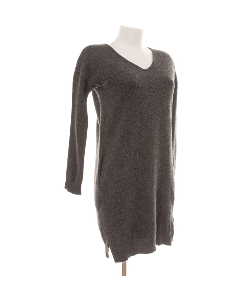 Marc O'Polo Damen Kleid Gr. 36 Grau Wolle Strickkleid – Foto 4
