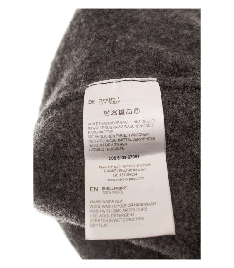 Marc O'Polo Damen Kleid Gr. 36 Grau Wolle Strickkleid – Foto 8