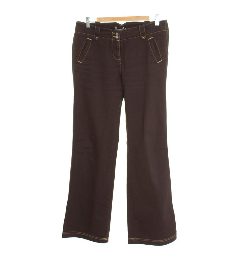 Boden Damen Jeans Gr. 12L DE 38 Braun Denim Baumwolle – Foto 1