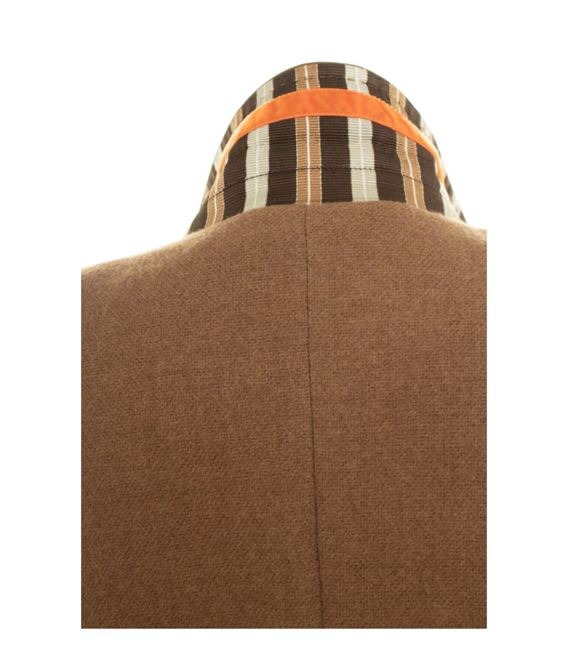 NVSCO 2107 Damen Mantel Gr. 46 Braun Einreiher Wolle – Foto 14