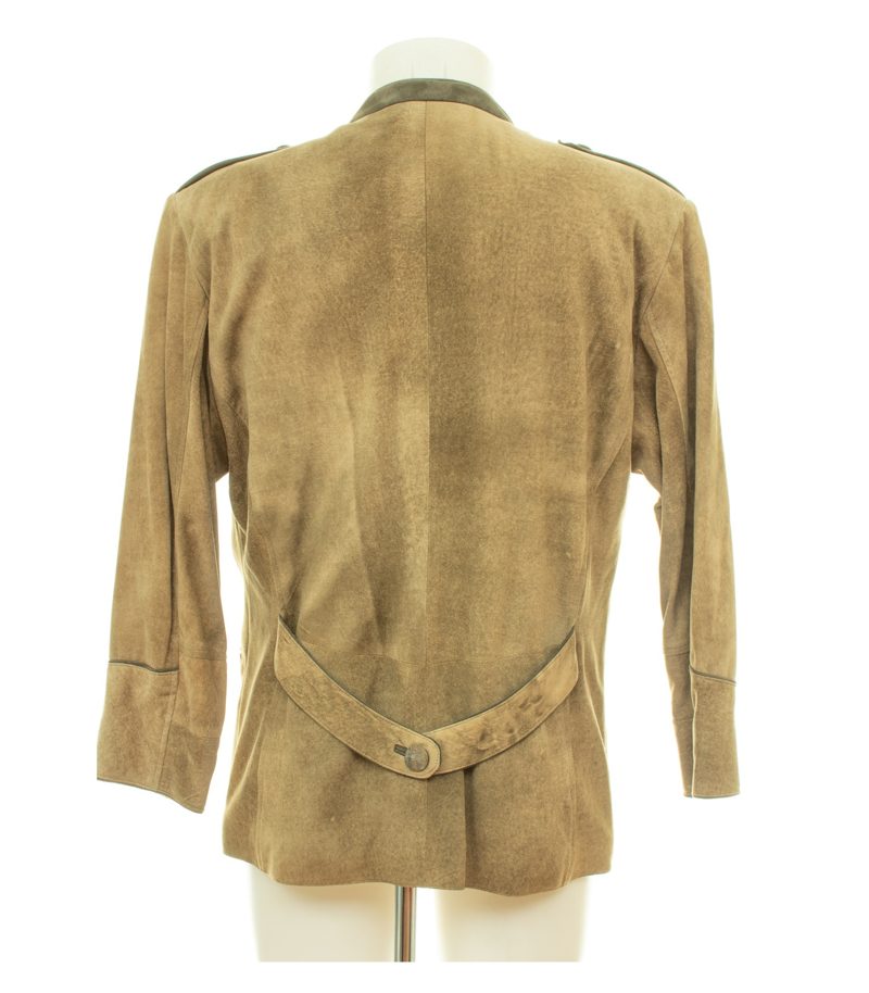 Meindl Herren Jacke Gr. 48 Braun Trachten-Stil Leder – Foto 3