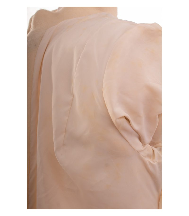 A.S. Evebofoss Damen Jacke Gr. 38 (42) Perlweiß Wolle Bestickt – Foto 10