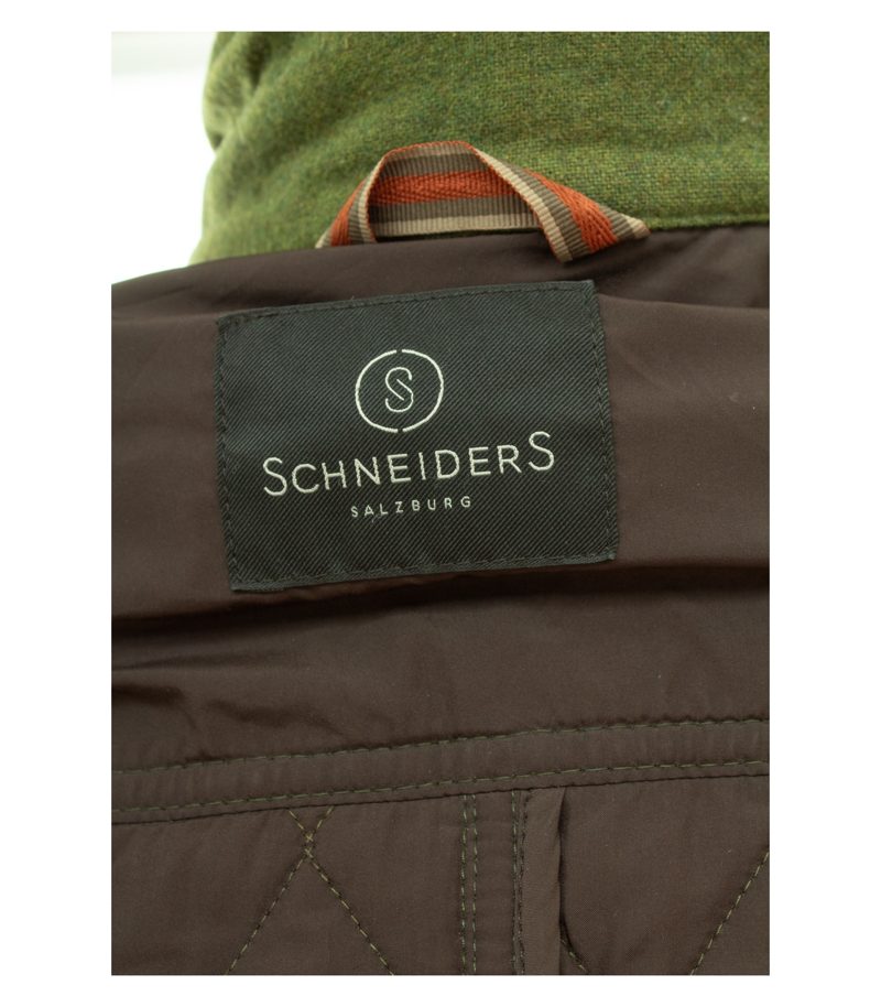 Schneiders Herren Jacke Gr. 56 Albert Grün Steppjacke Wolle SOR – Foto 7