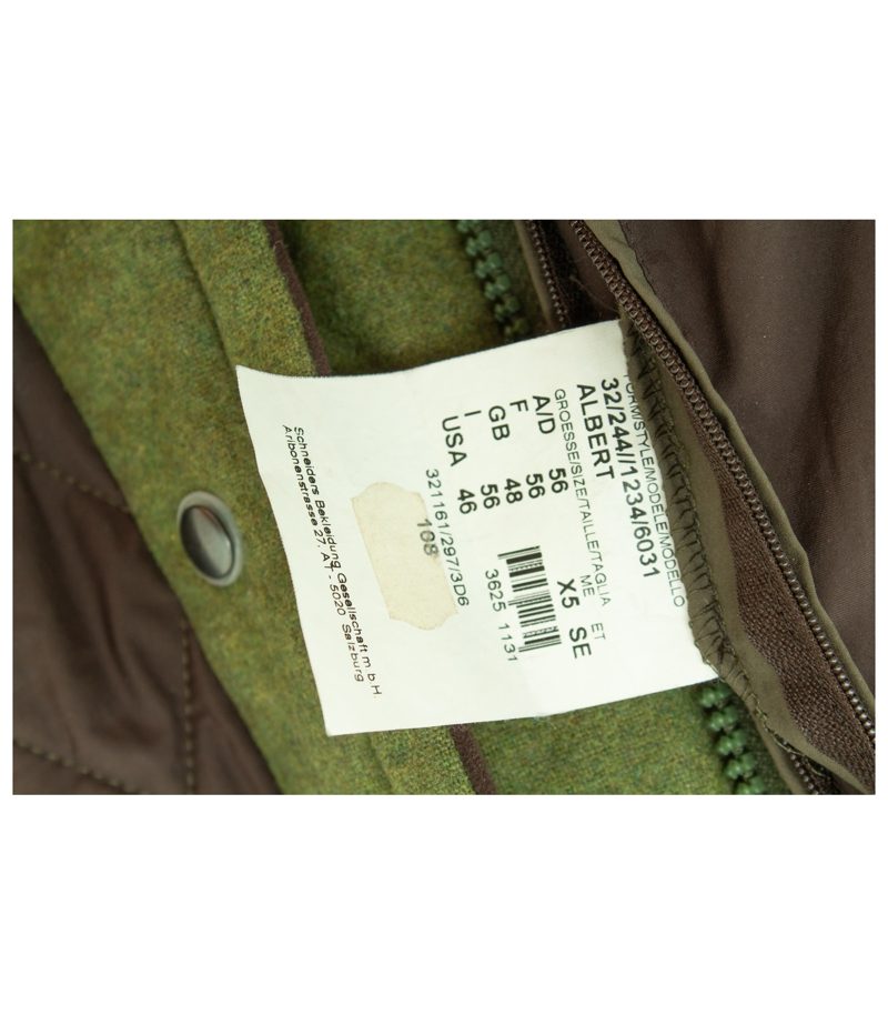 Schneiders Herren Jacke Gr. 56 Albert Grün Steppjacke Wolle SOR – Foto 9