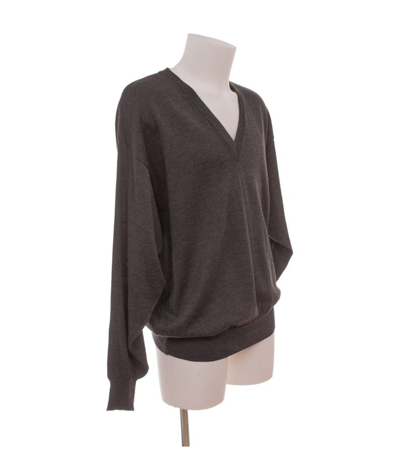 Yorn Herren Pullover Gr. L Grau Strickpullover Wolle – Foto 4
