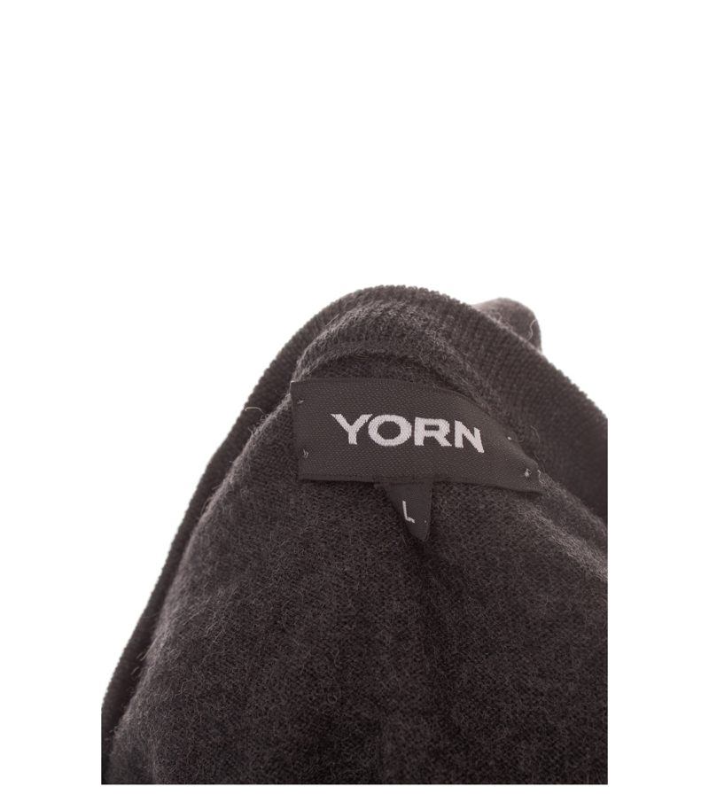 Yorn Herren Pullover Gr. L Grau Strickpullover Wolle – Foto 5