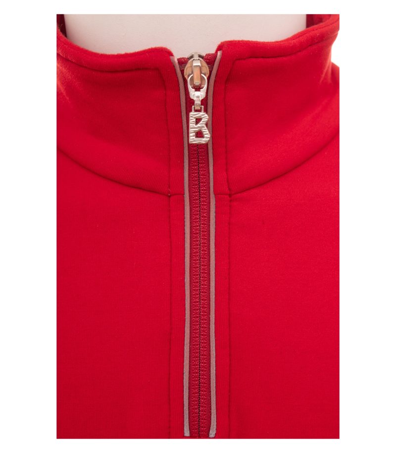 Bogner Fire+Ice Herren Pullover ca. Gr. L Rot Troyer Funktion – Foto 5