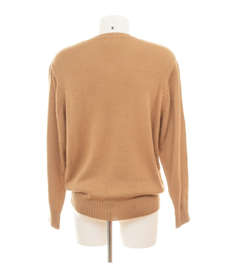 Christian Dior Herren Pullover Gr. L Braun Strickpullover Alpakawollmix – Foto 3