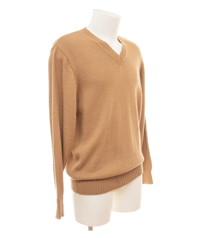 Christian Dior Herren Pullover Gr. L Braun Strickpullover Alpakawollmix – Foto 4