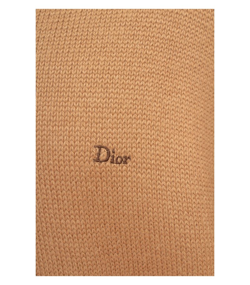 Christian Dior Herren Pullover Gr. L Braun Strickpullover Alpakawollmix – Foto 5