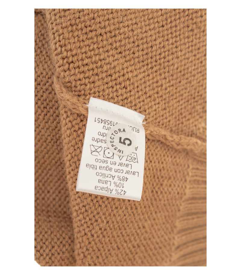 Christian Dior Herren Pullover Gr. L Braun Strickpullover Alpakawollmix – Foto 7