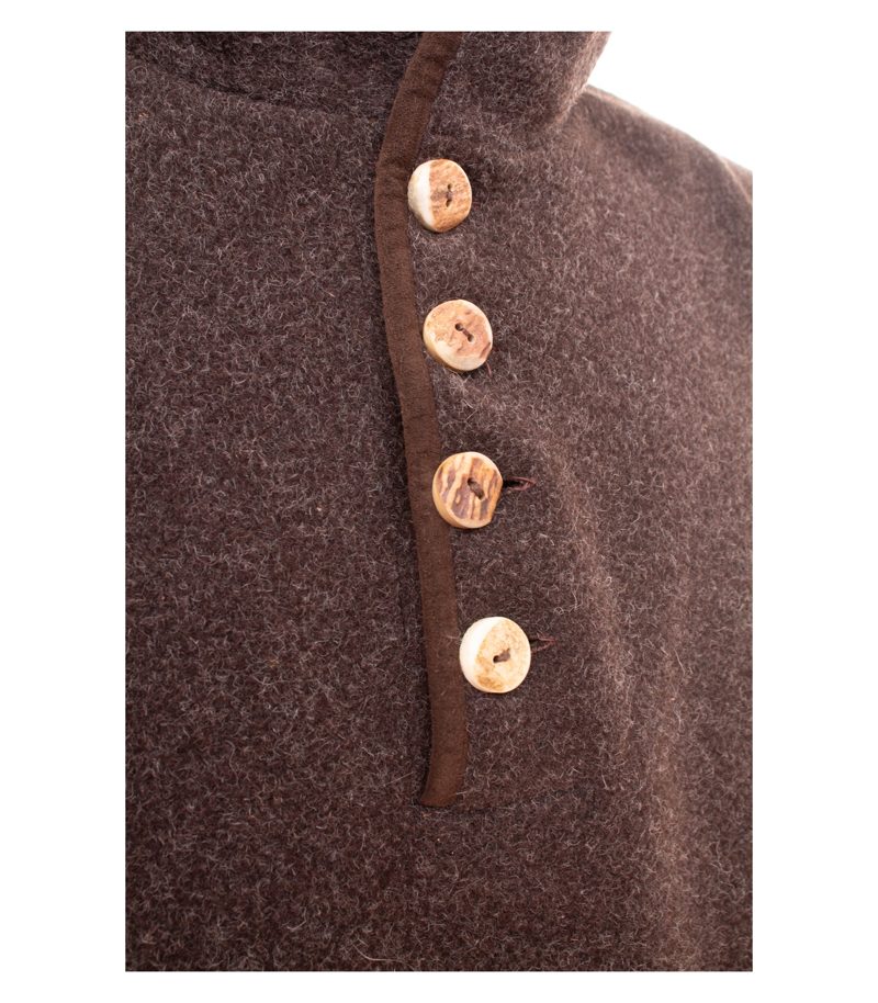 Hammerschmid Herren Pullover ca. Gr. 58 Braun Troyer Wollmix Trachten – Foto 5