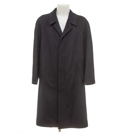 Paul Smith Herren Mantel Gr. 25 Kurzgröße Dover Schwarzblau Kaschmir
