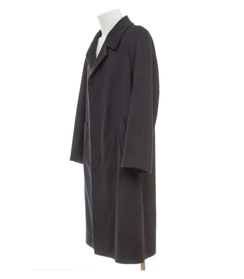 Paul Smith Herren Mantel Gr. 25 Kurzgröße Dover Schwarzblau Kaschmir – Foto 2