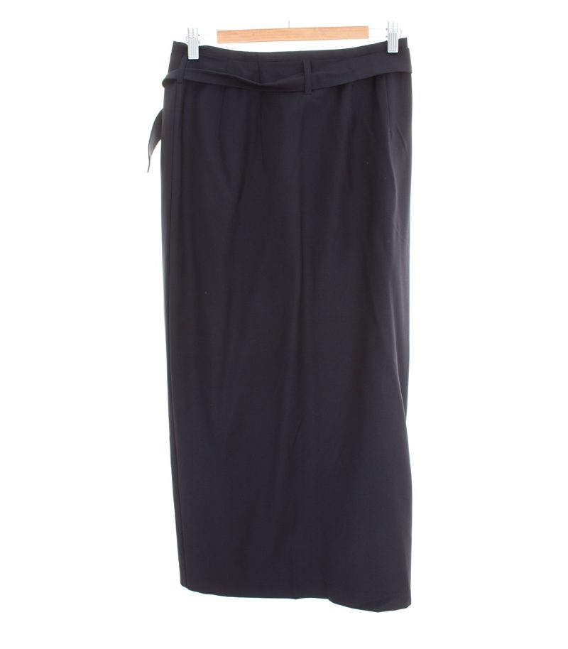 KANDIS & KANDISMANN Damen Rock Wickelrock Wrap Gr. 2 DE 38 Blau Wolle – Foto 2