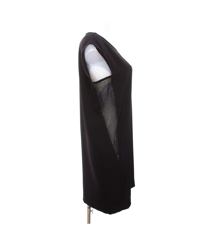 coster copenhagen Damen Kleid Etuikleid Gr. DE 38 Schwarz – Foto 3