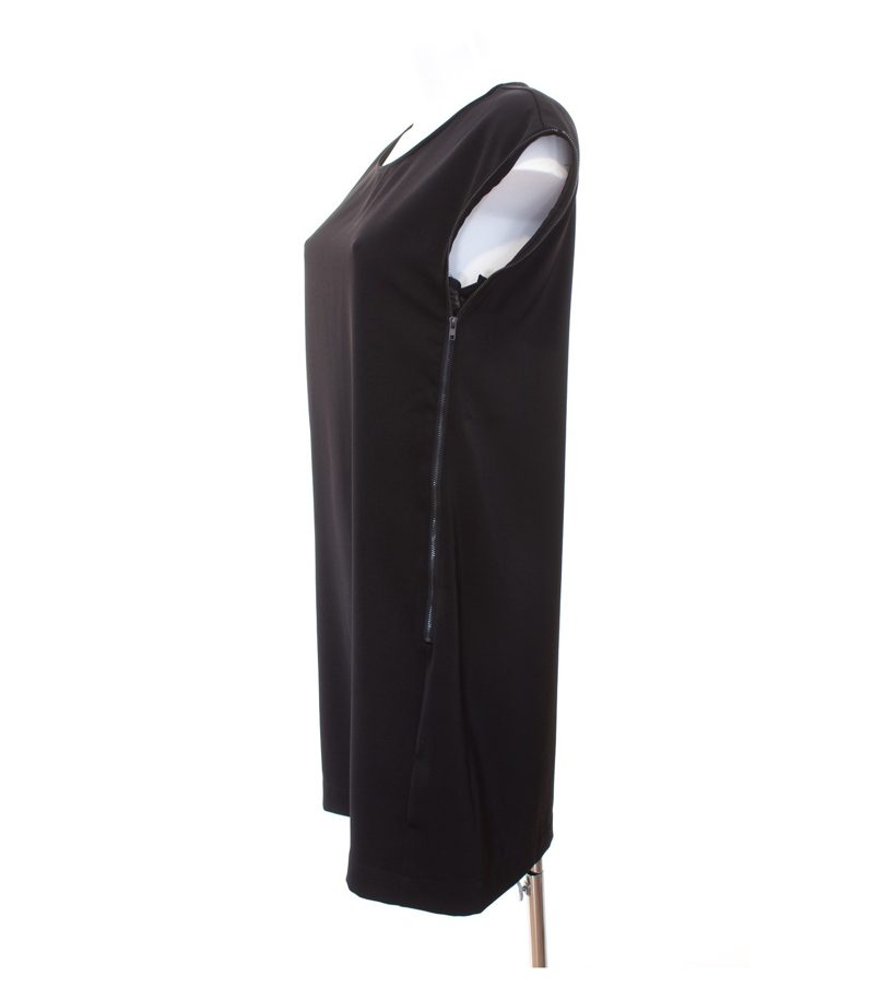 coster copenhagen Damen Kleid Etuikleid Gr. DE 38 Schwarz – Foto 4