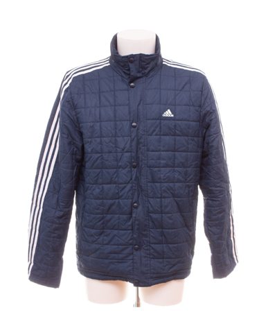 Adidas Herren Jacke Gr. L W61397 Blau Steppjacke Gefüttert