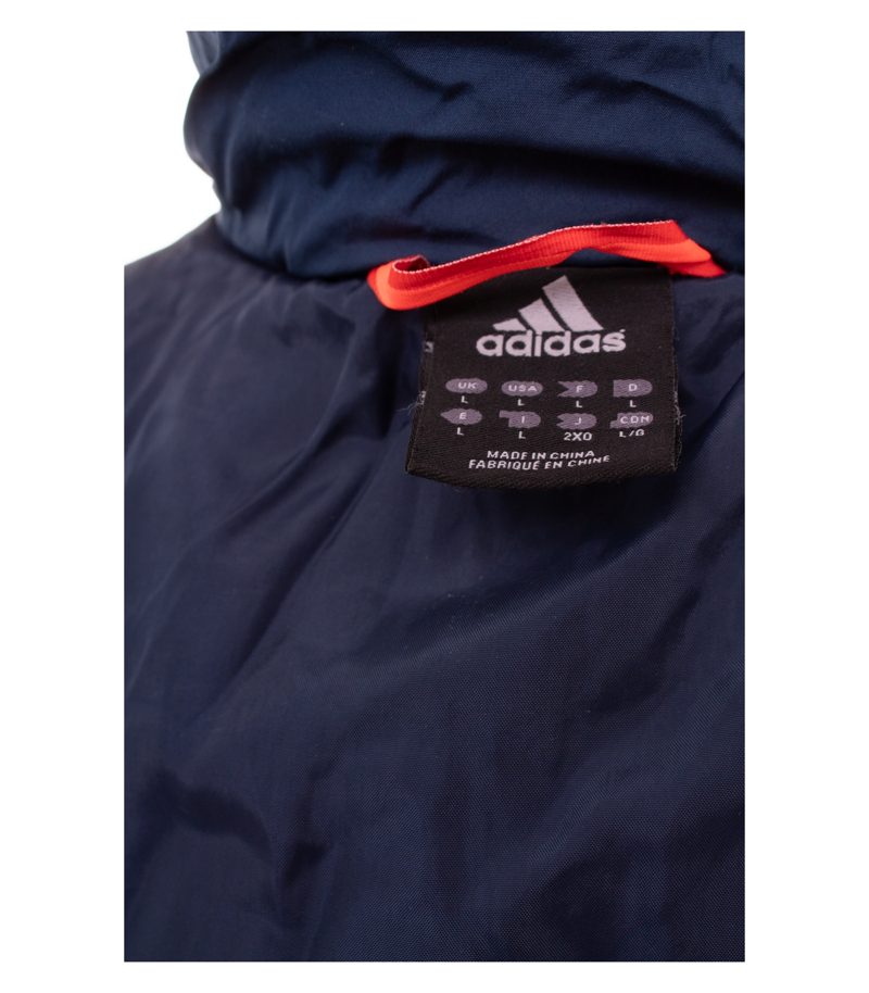 Adidas Herren Jacke Gr. L W61397 Blau Steppjacke Gefüttert – Foto 5