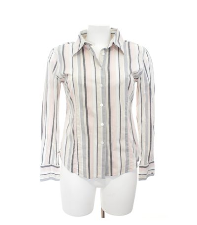Damen Bluse Shirt Gr. 8 DE 38 Mehrfarbig Baumwolle