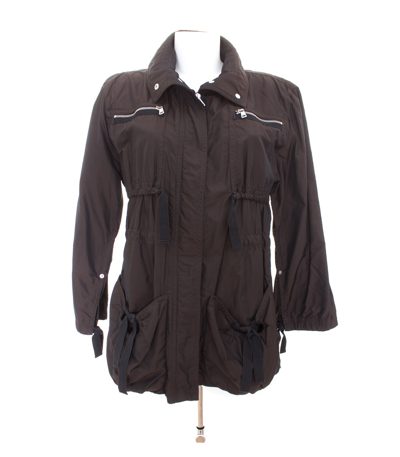 Marc Cain Damen Übergangsjacke Parka Gr. N1 DE 34 Braun