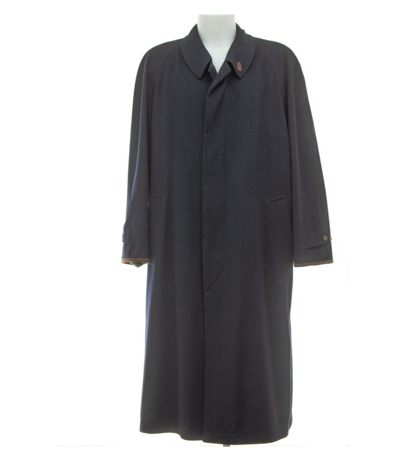Schneiders Herren Mantel Gr. 56 MISCHA Blau Wollmix – Foto 1