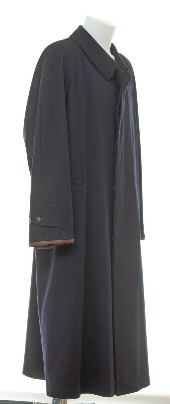 Schneiders Herren Mantel Gr. 56 MISCHA Blau Wollmix – Foto 2