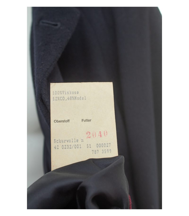Schneiders Herren Mantel Gr. 56 MISCHA Blau Wollmix – Foto 13