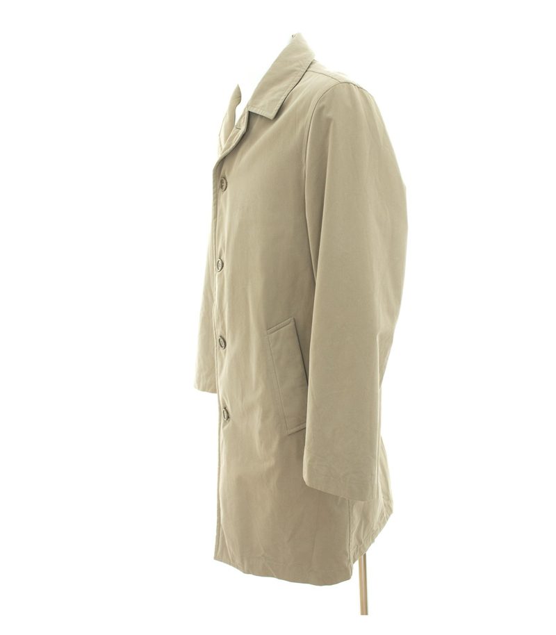 Tom Rusborg Herren Mantel Business Hellkhaki Gr. 46 Übergangsmantel Baumwolle – Foto 2