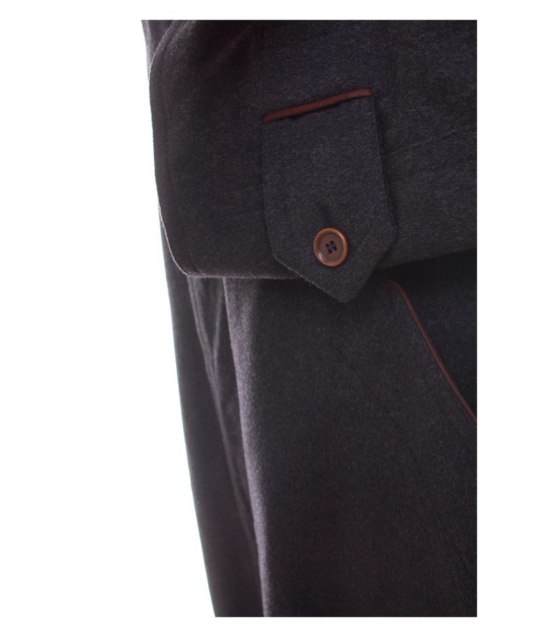 Schneiders Herren Mantel Gr. 50 Town & Country Grau Wollmix mit Kaschmir – Foto 6