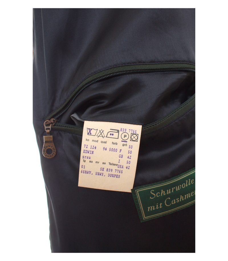 Schneiders Herren Mantel Gr. 50 Town & Country Grau Wollmix mit Kaschmir – Foto 11
