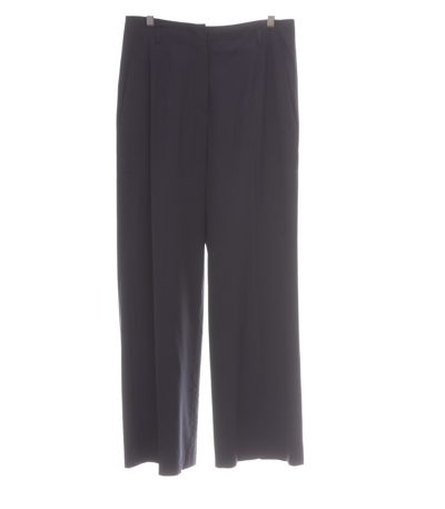 René Lezard Damen Hose Gr. 38 Blau Wollmix