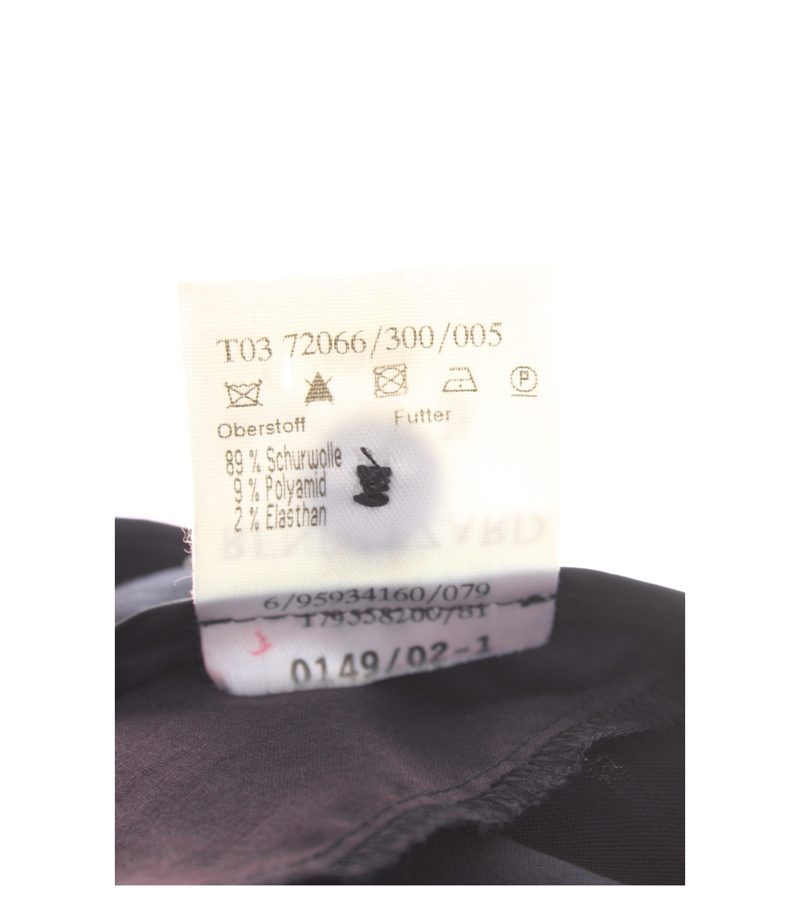 René Lezard Damen Hose Gr. 38 Blau Wollmix – Foto 4