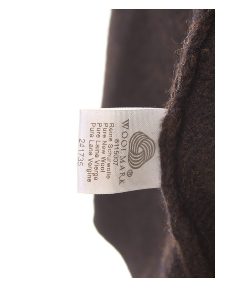 Damen Strickjacke  ca. Gr. 40 Braun Wolle  Strickblazer – Foto 7