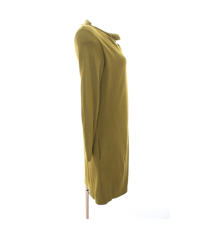 COS Damen Kleid Strickkleid Gr. XS Oliv Knit – Foto 4