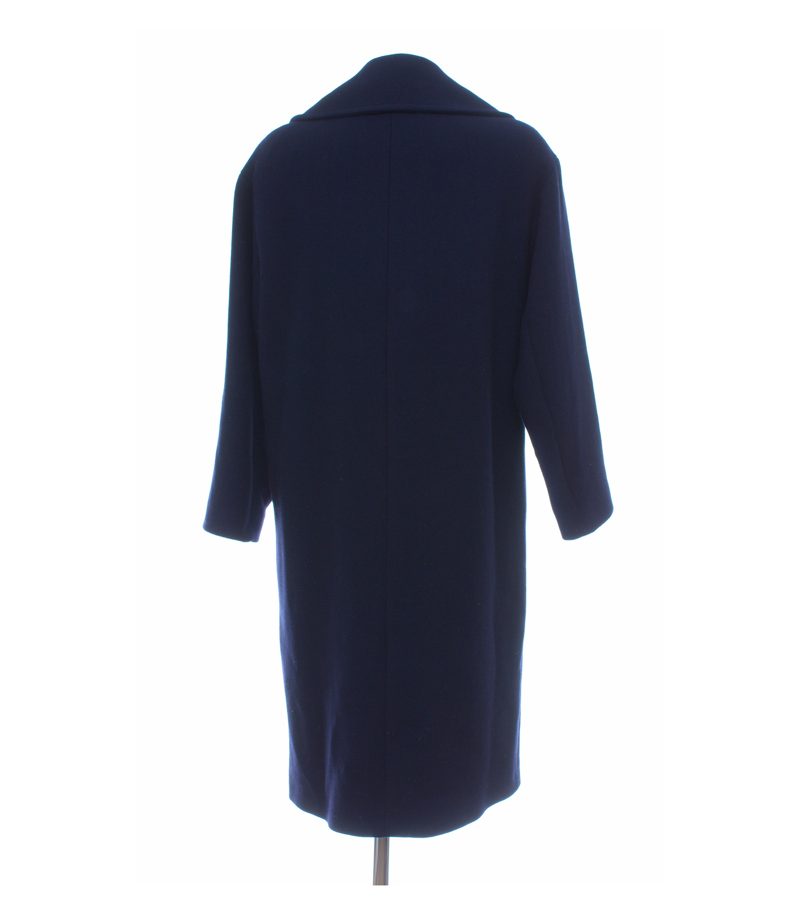 ZARA Damen Mantel Gr. S Blau Wollmix – Foto 3