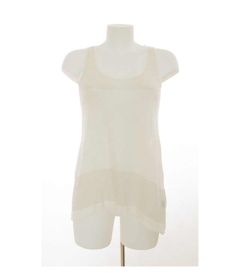 MAX & Damen CO Top Shirt Bluse Gr. S Weiß Leinen – Foto 1