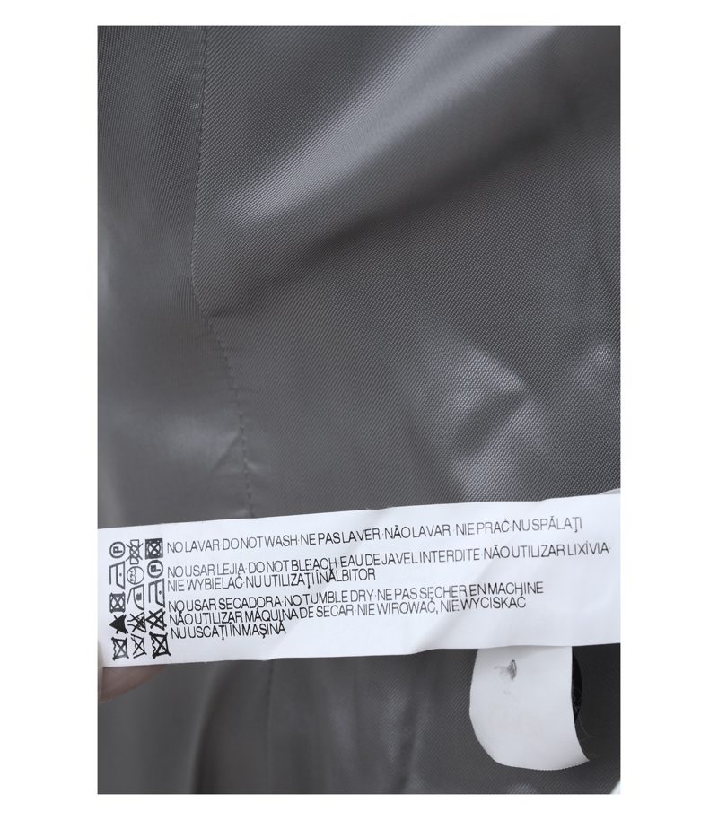 Zara Damen Mantel Gr. S Grau Wolle – Foto 10