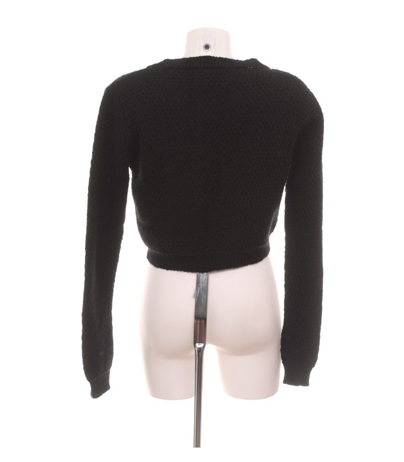 Hallhuber Damen Pullover Gr. 40  Schwarz Wolle Mohair Mix – Foto 3
